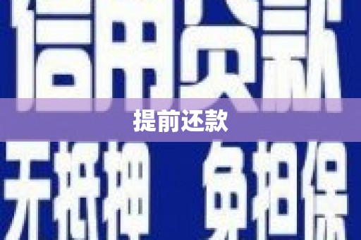 新竹提前还款