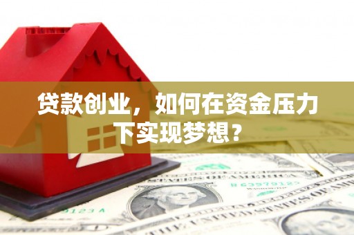 新竹贷款创业，如何在资金压力下实现梦想？