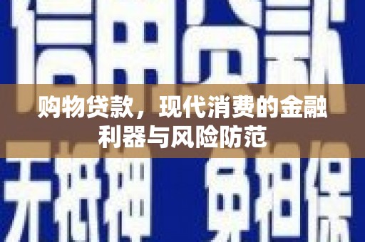 新竹购物贷款，现代消费的金融利器与风险防范