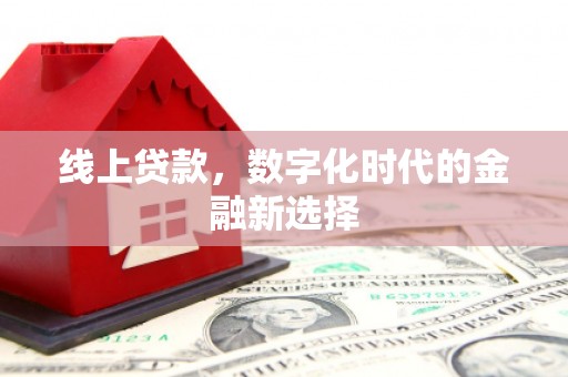 新竹线上贷款，数字化时代的金融新选择