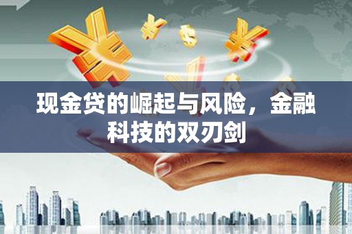 新竹现金贷的崛起与风险，金融科技的双刃剑