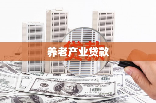 新竹养老产业贷款