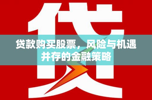 新竹贷款购买股票，风险与机遇并存的金融策略