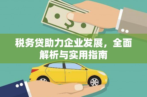 新竹税务贷助力企业发展，全面解析与实用指南