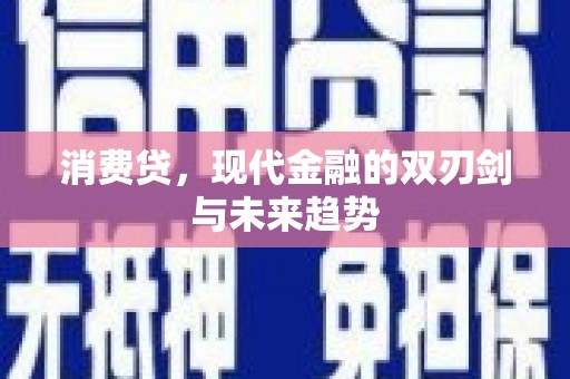 新竹消费贷，现代金融的双刃剑与未来趋势