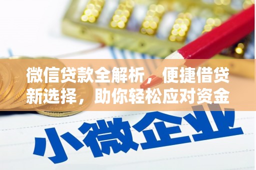 新竹微信贷款全解析，便捷借贷新选择，助你轻松应对资金需求